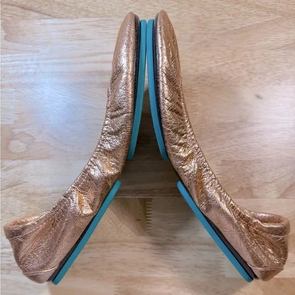 Tieks Rose Gold Glam with all Accessories EUC size 7 - Picture 4 of 10